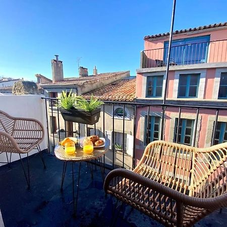 Centr'Halles #3 Terrasse Vue Cathedrale, Clim! Carcassonne Exterior foto